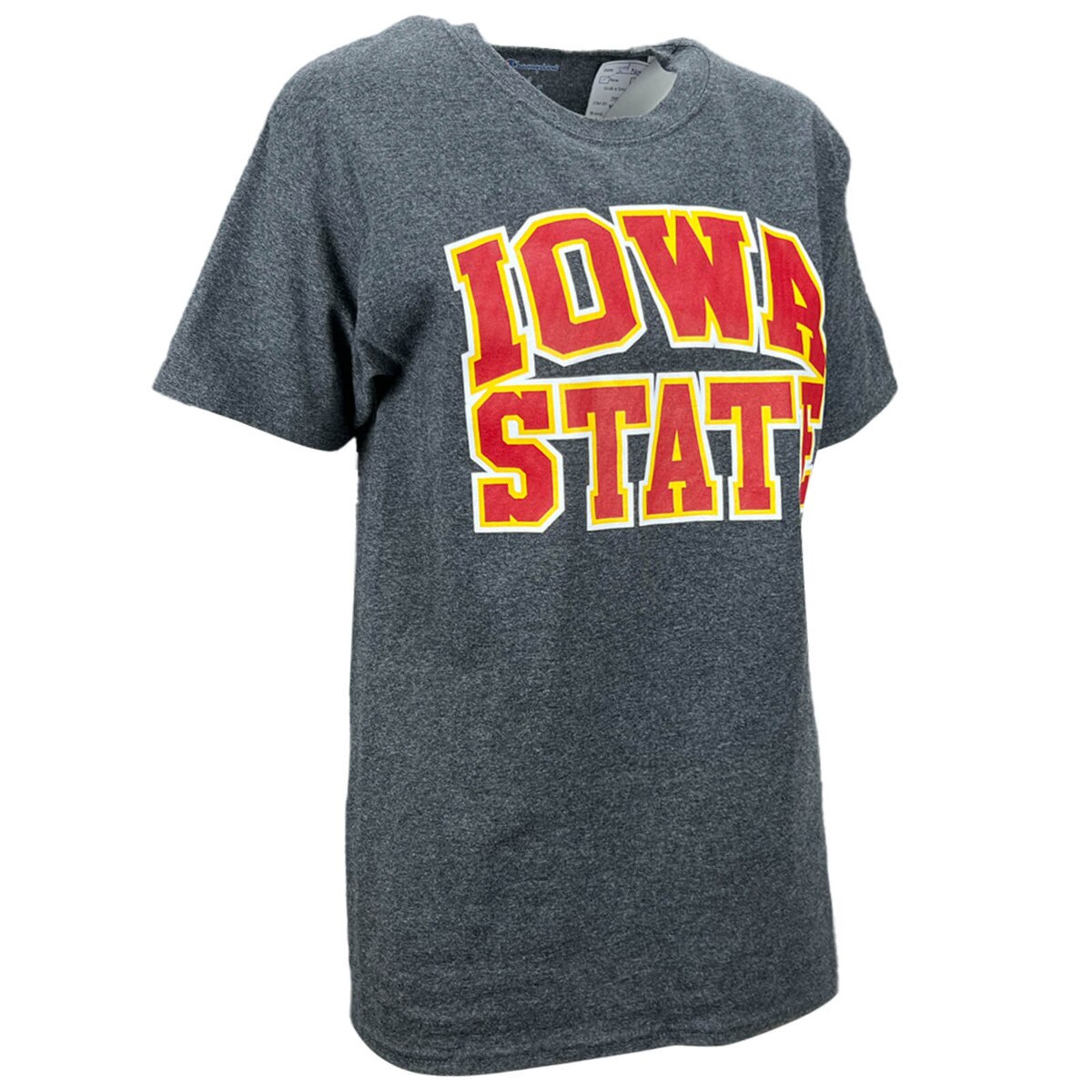 Champion® Iowa State Stacked Charcoal T-Shirt